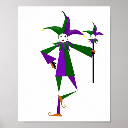 De Jester Print, het Papier van het Poster van de  (Voorkant)