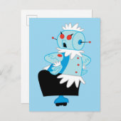 De Jestons | Rosie de Robot Briefkaart (Voorkant / Achterkant)