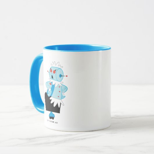 De Jestons | Rosie de Robot Mok (Voorkant links)