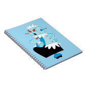 De Jestons | Rosie de Robot Notitieboek (Rechterzijde)