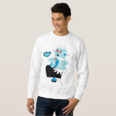 De Jestons | Rosie de Robot Trui (Voorkant volledig)