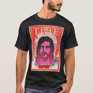 DE JESUS REVOLUTIE 2023 Retro Vintage Tijdschrift T-shirt