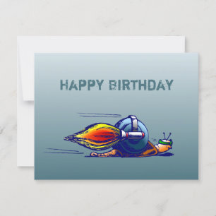 De Jetpackrit van Rocket Snail Kaart