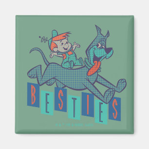 De Jetsons Elroy & Astro Besties Magneet