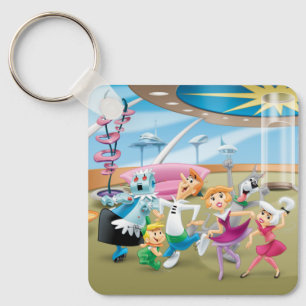 De Jetsons   Familiedanpartij Sleutelhanger