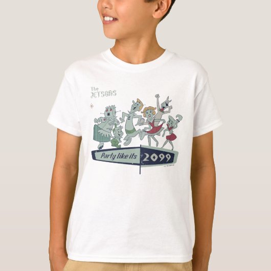 De Jetsons | Feestpartij 2099 T-shirt (Voorkant)