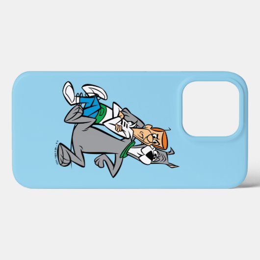 De Jetsons | George & Astro Buddies Case-Mate iPhone Case (Achterkant (horizontaal))