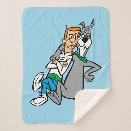 De Jetsons | George & Astro Buddies Sherpa Deken (Voorkant)
