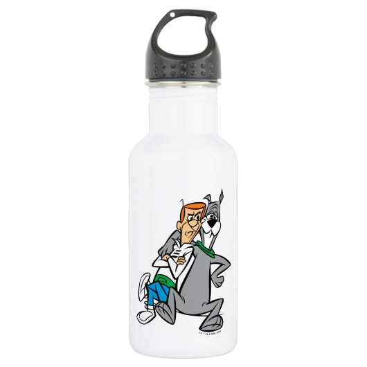 De Jetsons | George & Astro Buddies Waterfles (Voorkant)