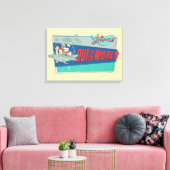 De Jetsons | Uit deze wereld Canvas Afdruk (Insitu (Woonkamer))