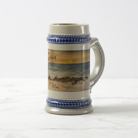 De Jetty Beer Stein Bierpul (Voorkant rechts)