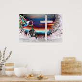 De Jezus aninting-Wall Poster Art (Keuken)