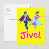 De Jivers. Briefkaart (Voorkant / Achterkant)