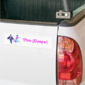 De Jivers. Bumpersticker (Op Truck)
