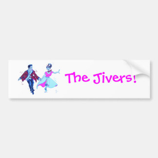 De Jivers. Bumpersticker