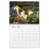 De John William Waterhouse Fine Art Kalender (Feb 2026)