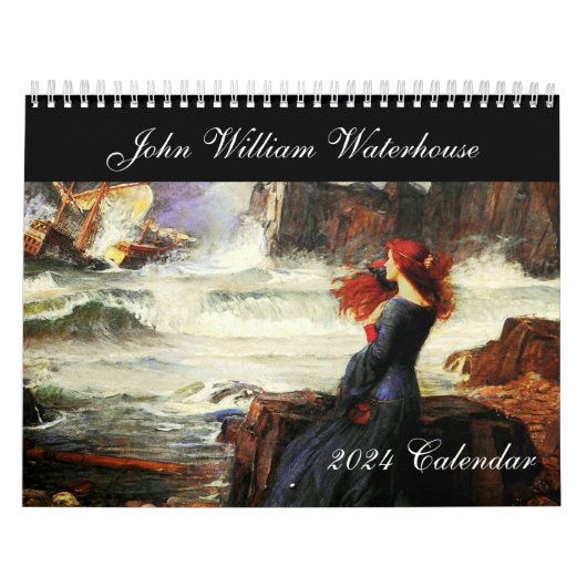De John William Waterhouse Fine Art Kalender (Hoes)