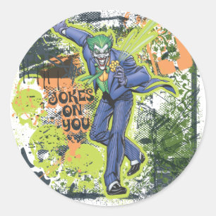 De Joker Collage Ronde Sticker