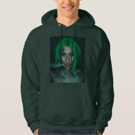 De Joker Hoodie in Forest Green