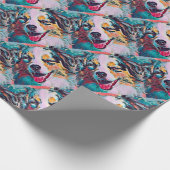 De joker is Wild Cadeaupapier (Hoek)