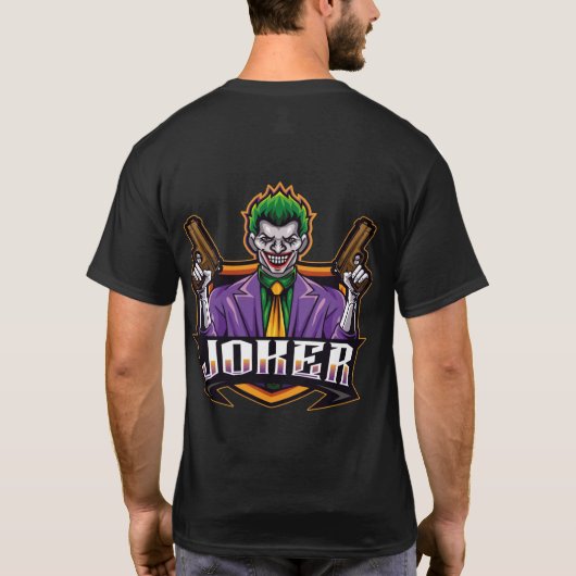 De Joker-Logo T-shirt (Achterkant)