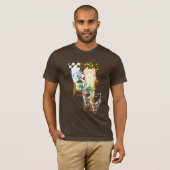 De Joker Neon Montage T-shirt (Voorkant volledig)