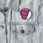 De joker roze ronde button 5,7 cm (In situ)