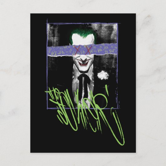 De Joker Scrapbook Foto Briefkaart (Voorkant)