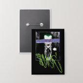 De Joker Scrapbook Foto Button (Voorkant / Achterkant)