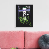 De Joker Scrapbook Foto Canvas Afdruk (Insitu (Woonkamer))