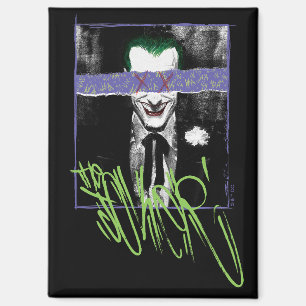 De Joker Scrapbook Foto Magneet