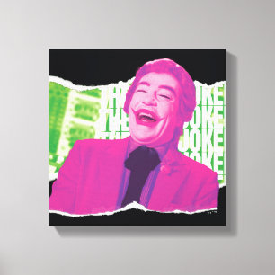 De Joker Scrapbook Lach Canvas Afdruk