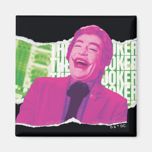 De Joker Scrapbook Lach Magneet
