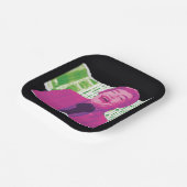 De Joker Scrapbook Lach Papieren Bordje (Gebogen)