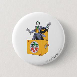 De joker uit de doos ronde button 5,7 cm