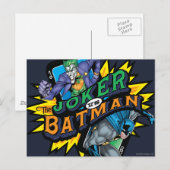 De Joker Vs Batman Briefkaart (Voorkant / Achterkant)