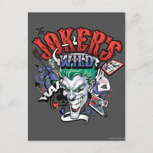 De joker's Wild Briefkaart