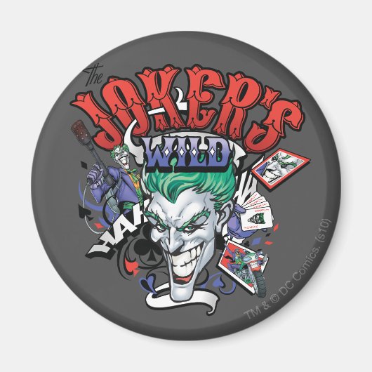 De joker's Wild Magneet (Voorkant)