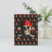 De Jolly Roger Briefkaart (Staand voorkant)