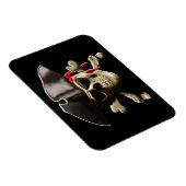 De Jolly Roger Pirate Skull Magneet (Rechterzijde)