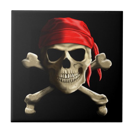 De Jolly Roger Tegeltje (Voorkant)
