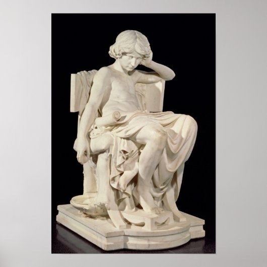 De jonge Aristoteles, 1870 Poster (Voorkant)