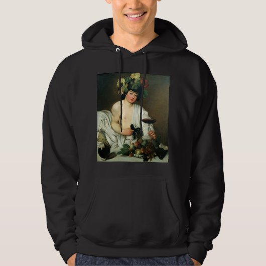 De jonge Bacchus, Caravaggio Hoodie (Voorkant)