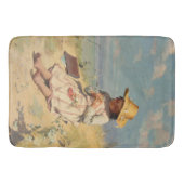 De jonge botanicus (door Paul Peel) Badmat (Voorkant)