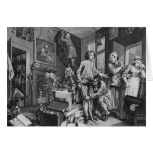 De jonge erfgenaam is in het bezit van