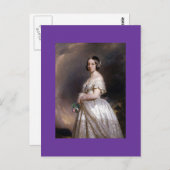De jonge koningin Victoria Briefkaart (Voorkant / Achterkant)