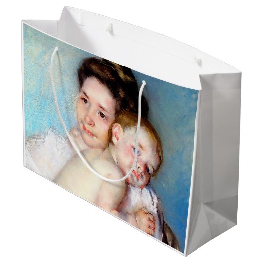 De jonge moeder, Cassatt Groot Cadeauzakje (Achterkant Gekanteld)