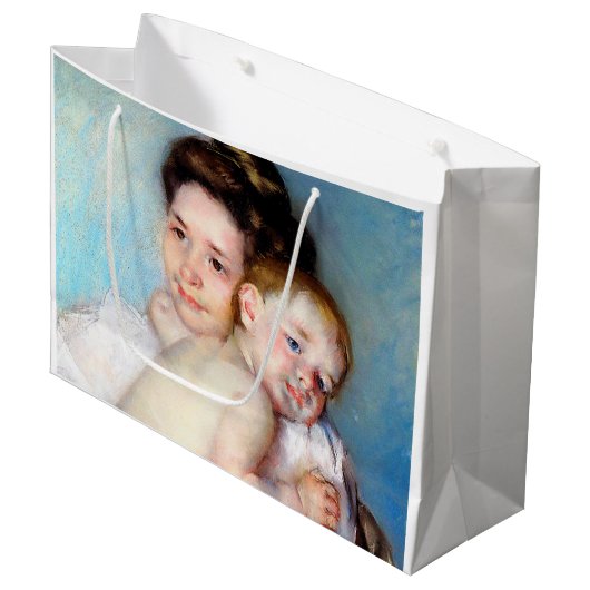 De jonge moeder, Cassatt Groot Cadeauzakje (Voorkant Gekanteld)