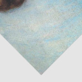 De jonge moeder, Cassatt Tissuepapier (Detail)