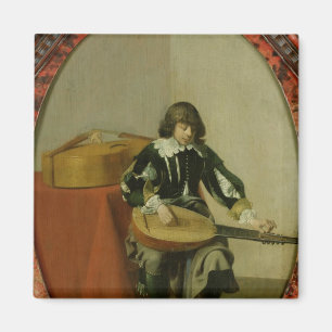 De jonge musicus magneet